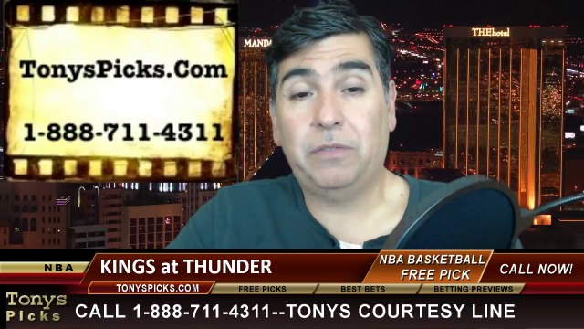 Sacramento Kings vs. Oklahoma City Thunder Pick Prediction NBA Pro Basketball Odds Preview 3-28-2014