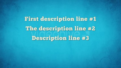 Short Promo Animation - After Effects Template