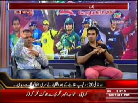 Sports & Sports with Amir Sohail (Special Transmission On World T20 (India Vs Bangladesh)) 28 March 2014 Part-2