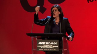 Le meilleur du dernier meeting de campagne d'Anne Hidalgo
