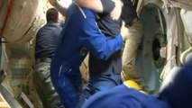 Soyuz rocket docks at International Space Station