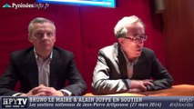 [MUNICIPALES] 2d tour à Lourdes Bruno Le Maire soutient Jean-Pierre Artiganave (27 mars 2014)