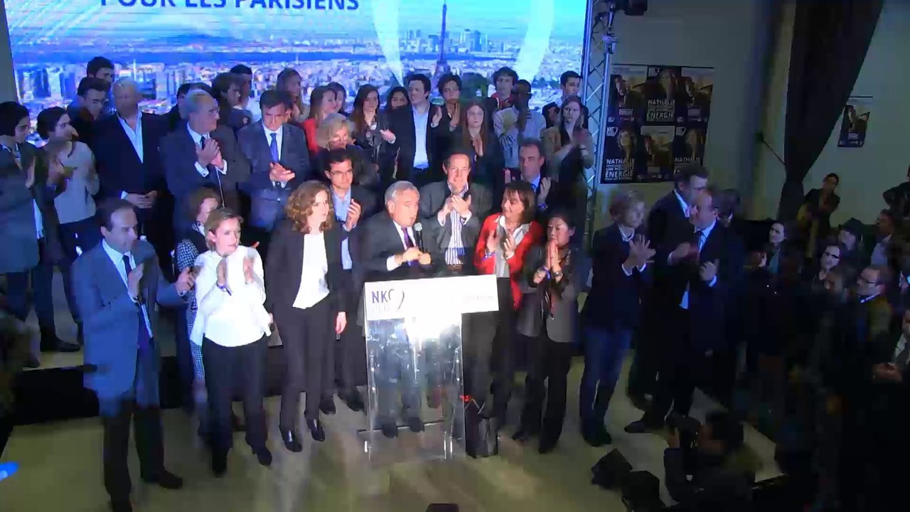 Discours de Jean-Pierre Raffarin au meeting de NKM le 27 mars 2014