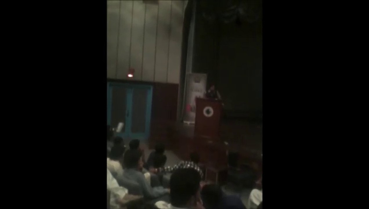Death is Better Than Engineering Funny Speech at Mehran University of Engineering & Technology, Auditorium