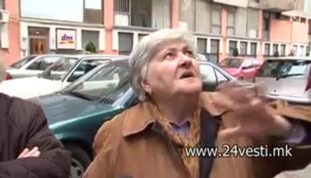 POZAR VO ZGRADA VO SKOPJE