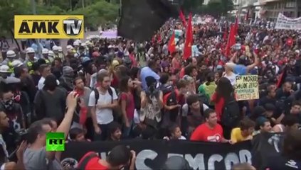 Brezilya'da öfke dinmiyor!