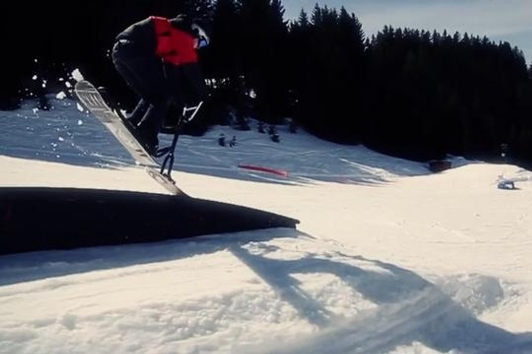 Amazing snowscoot edit @ Châtel
