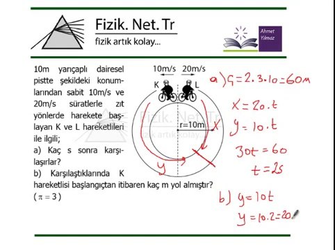 Sabit Hızlı (Düzgün Doğrusal Hareket) Soru Çözümü