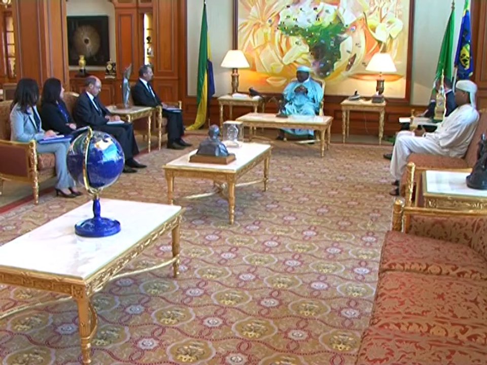 Audience accordée par le Président Ali Bongo Ondimba au Ministre de l’Intérieur du Maroc