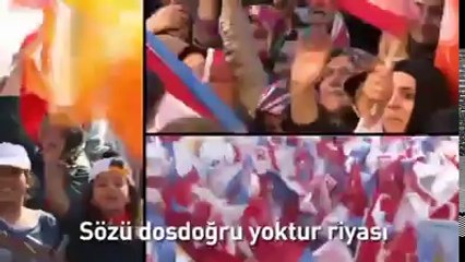 طیب اردگان کی الیکشن مہم کا ترانہ