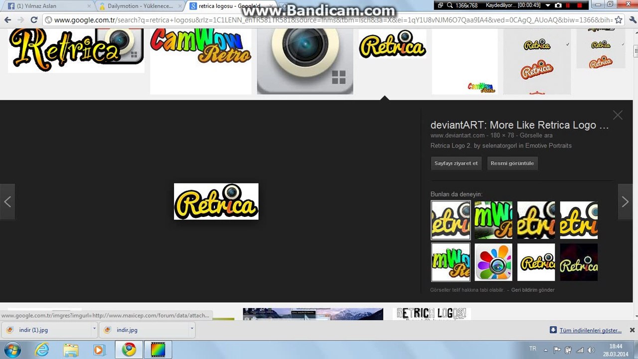 Retrica Logosu Resimlere Nasıl Eklenir