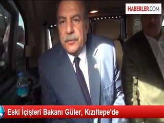 Eski İçişleri Bakanı Güler, Kızıltepe'de