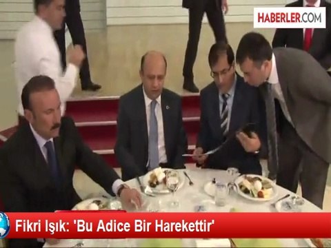 Fikri Işık: 'Bu Adice Bir Harekettir'