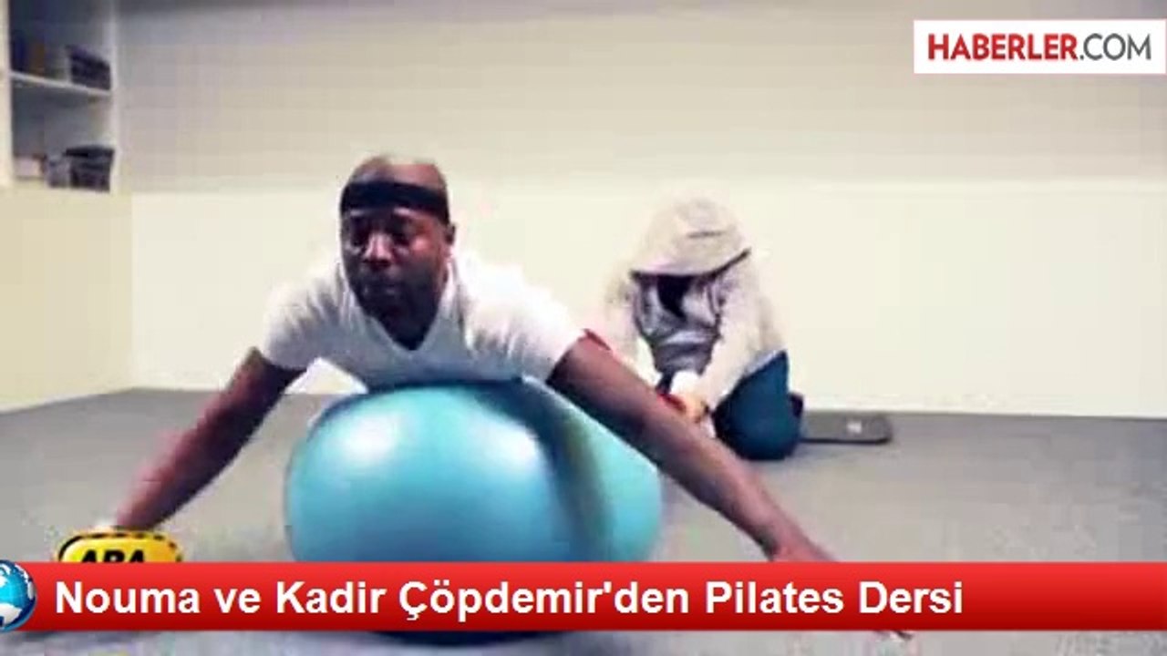 Nouma ve Kadir Çöpdemir'den Pilates Dersi