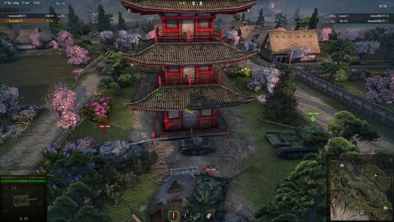 WOT EU BELTF Training (Village caché )