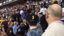 des supporters du Heat et des Pacers se sont battus dans les tribunes