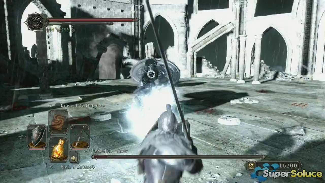 Dark Souls II - Combat contre le Chevalier-Miroir - Vidéo Dailymotion