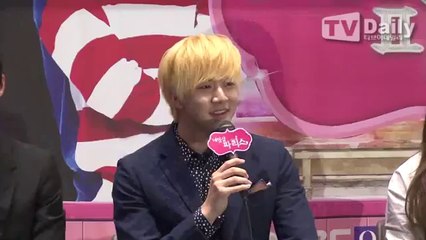 [tvdaily]  MBLAQ Cheon Dungchannel MBC queen, drama 'nail salon Paris' press conference - YouTube