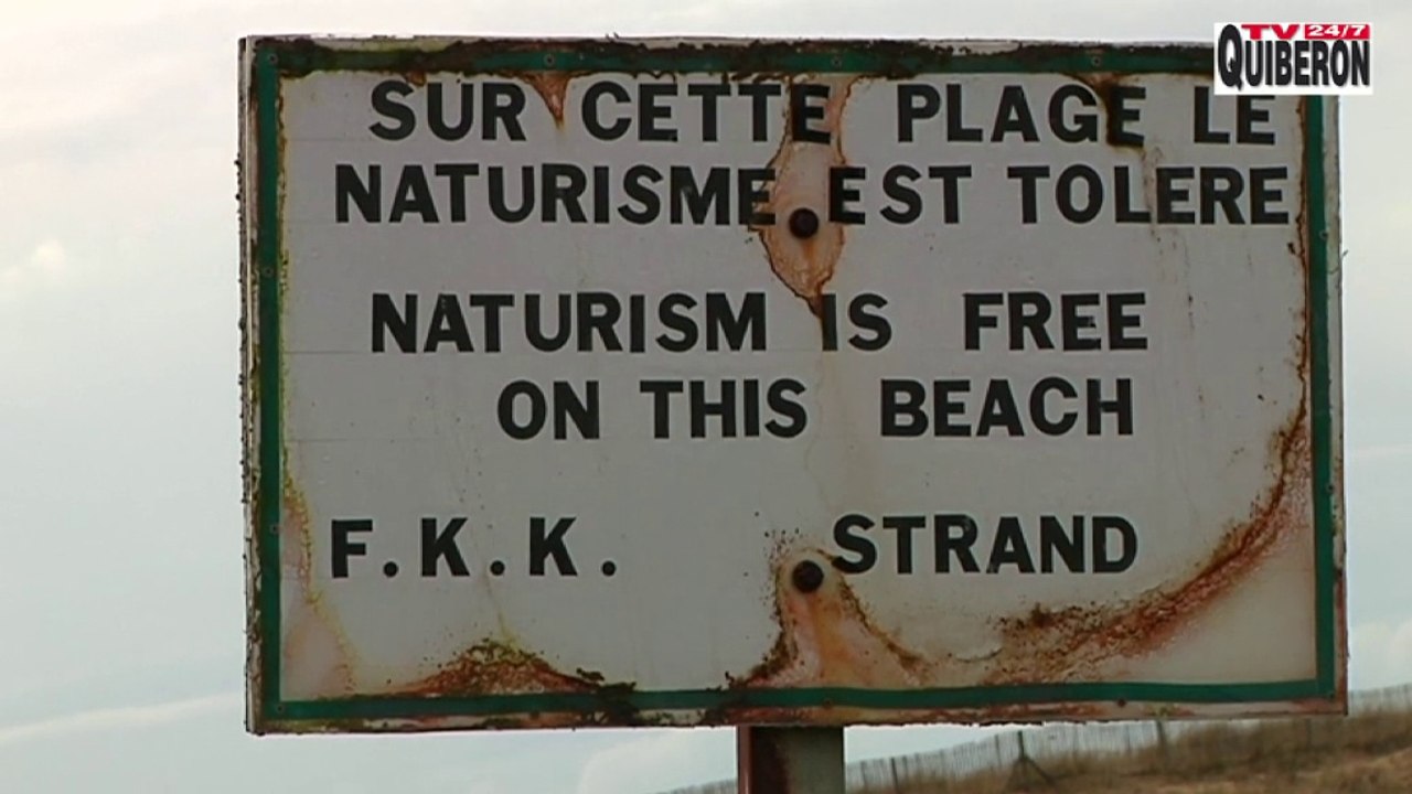 Erdeven     |   Plage naturiste rongée par les vagues - Bretagne Télé