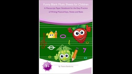 Funny Blank Music Sheets for Children
