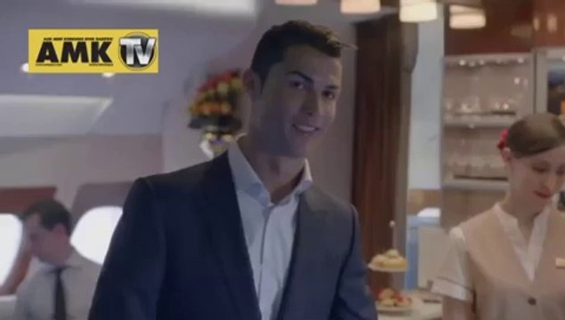 Pele ve Ronaldo'lu havayolu reklamı