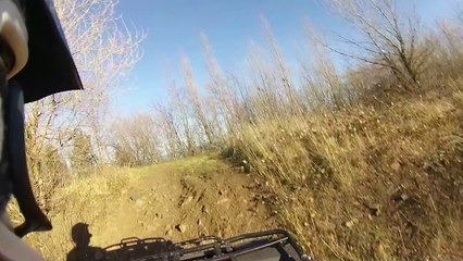 Balade quad - Auvergne - 23-12-2013