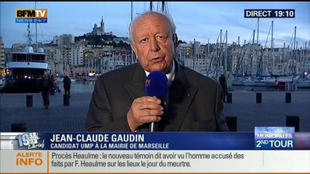Jean-Claude Gaudin: l'invité de Ruth Elkrief - 28/03