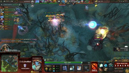 Na'Vi vs The Alliance Game 4 - Dota 2 Champions League Playoffs QF TobiWan & Luminous