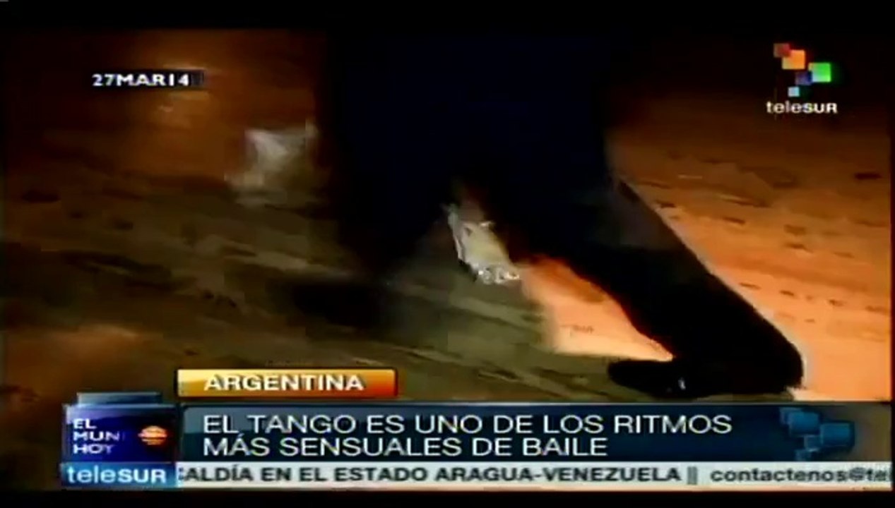 Danza sensual del arrabal; el tango argentino