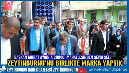Başkan Murat Aydın Çırpıcı Mahallesinde
