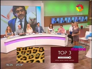 Pronto.com.ar Mariana Fabbiani mostró en vivo su pancita