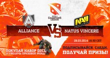 NaVi vs Alliance game 2 Semifinal @ D2CL Season 2 (Russian)