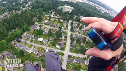 Paramotor CRASHES Baseball Game | Emergency Landing in the Outfield