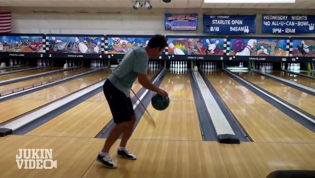 Hula Hooping While Bowling | All In The Hips #WIN