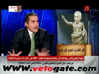 باسم يوسف: "سيبوا بكري يتوه عشان نخلص منه"