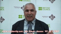 Mr Omar  anane VP de l' ump Oujda / université Mohammed Premier ( chilled) English /