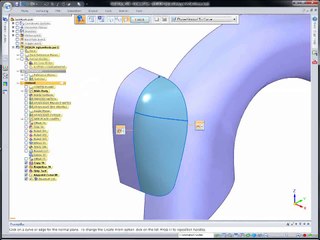 Solid Edge Yüzey Modelleme - Solid Edge ST6 Surface Modeling