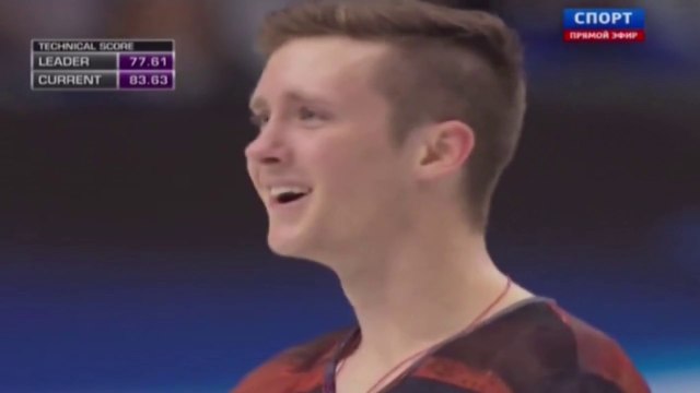 （露Спорт）ジェレミー・アボット FS - 世界選手権2014 , Jeremy ABBOTT FS - World Figure Skating Championships 2014