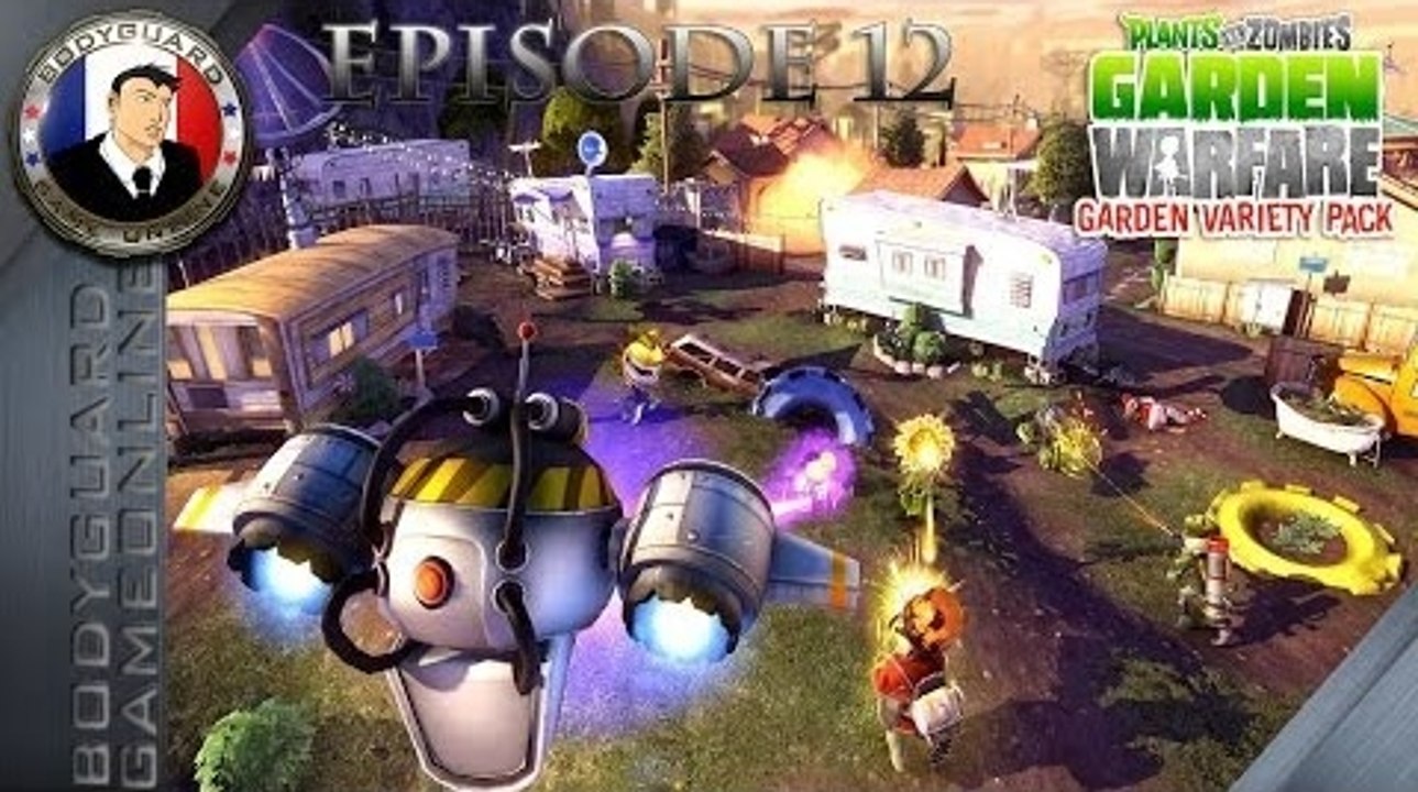 Plants vs Zombies Garden Warfare Let's Play Épisode 12 Jeu Rigolo Objectif 100