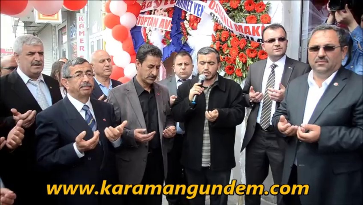 Hisar Restaurant Karaman'da dualarla açıldı