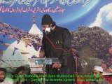 Mufti Jamaluddin Qadri Baghdadi Speech Part 2/2 - Urs Qutbe Rabani Syed Tahir Ashraf Jilani 2014