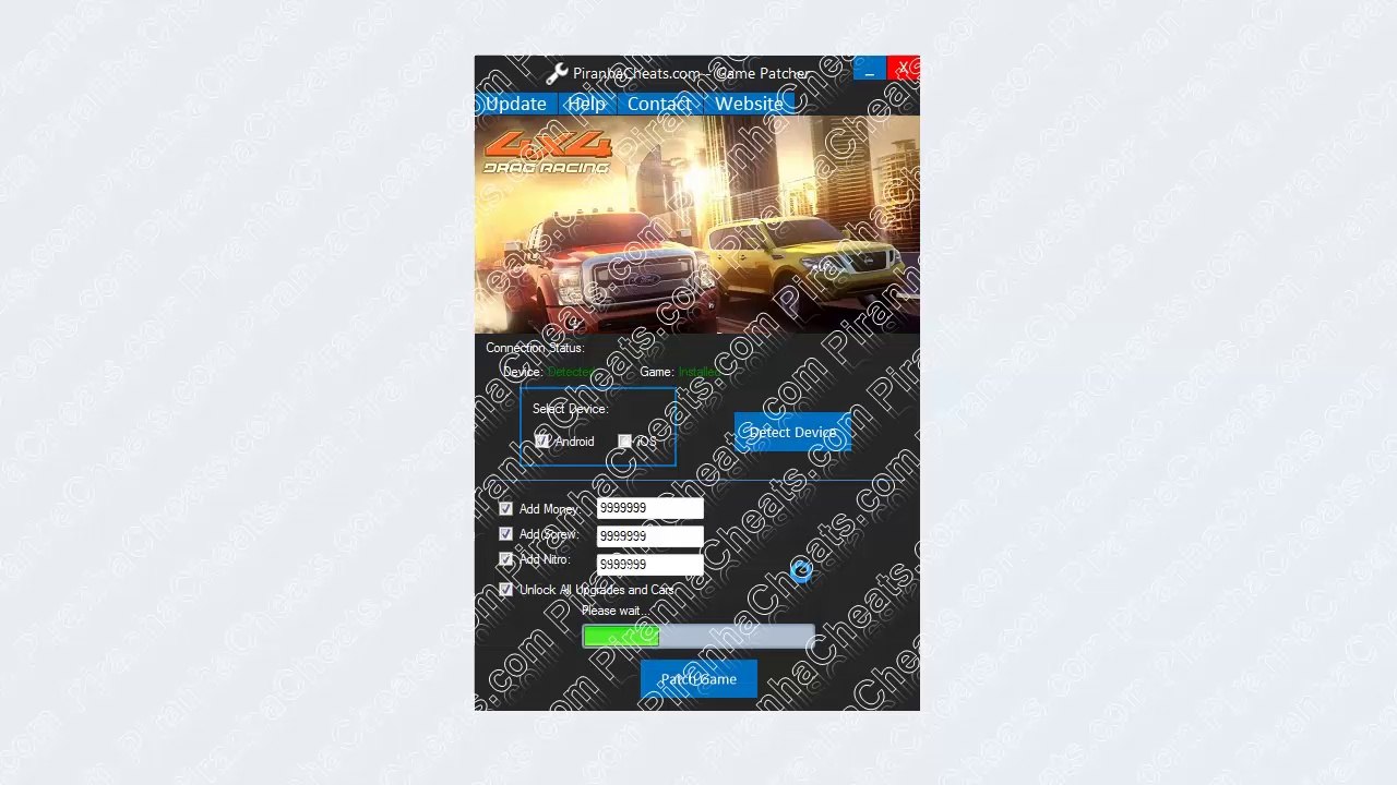 Drag Racing 4x4 Hack Download - Cheat [DE] 2014