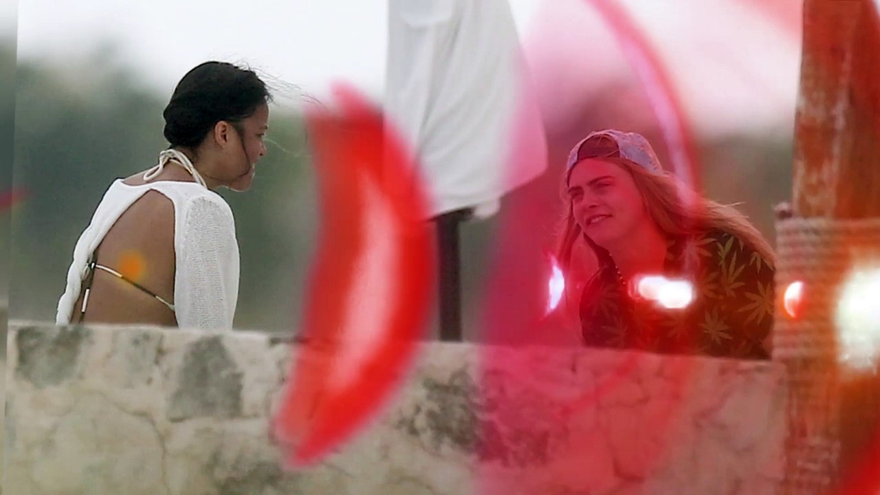 Cara Delevingne and Michelle Rodriguez's Romantic Day in Mexico