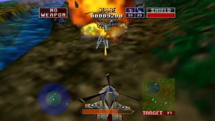 Chopper Attack HD on Project64 Emulator (Widescreen Hack) part1