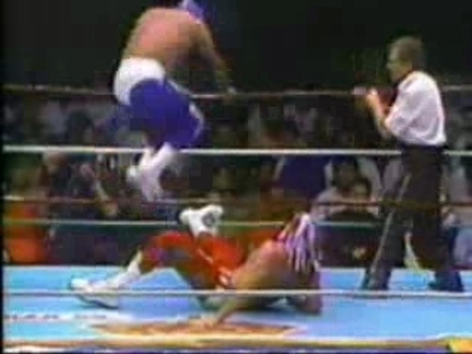 Blue Panther vs Art Barr 4/3/92