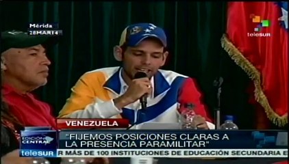 Venezuela: alcalde merideño denuncia presencia paramilitar