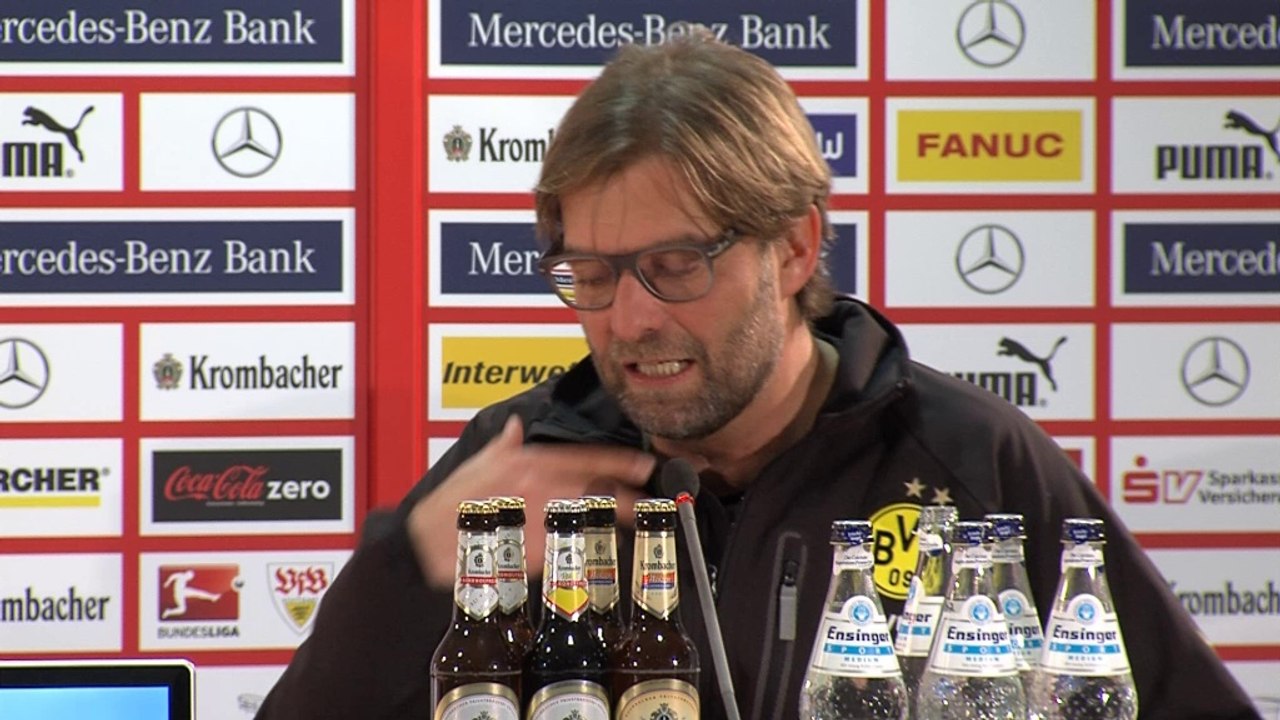 Schwabe Klopp: 'Ruhe bewaren, der VfB bleibt drin'