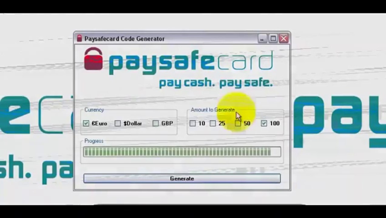 [FREE] Paysafecard Code Generator April 2014 Updated For April