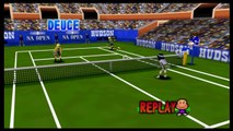 Centre Court Tennis HD on Project64 N64 Emulator (Widescreen Hack)