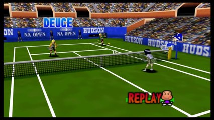 Centre Court Tennis HD on Project64 N64 Emulator (Widescreen Hack)
